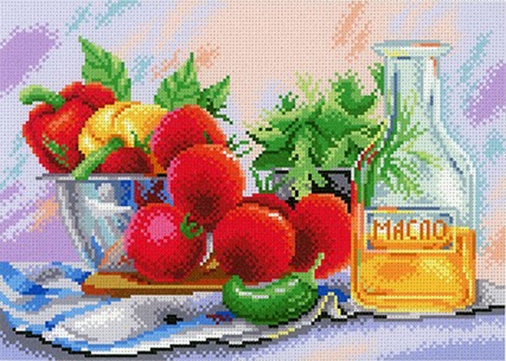 

Рисунок на ткани «Летний вкус»