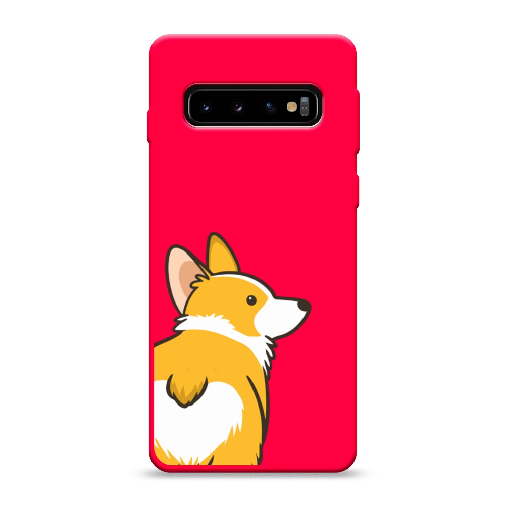

Чехол Awog на Samsung Galaxy S10 "Корги следуй за мной", Разноцветный, 27053-1