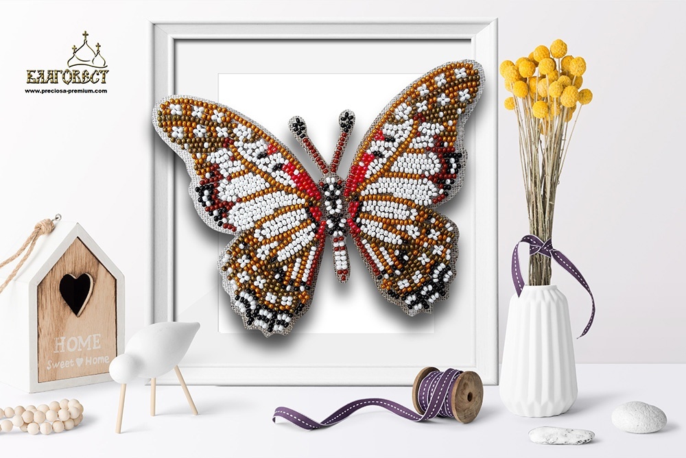 

Благовест 3D, Бабочка Graphium Angolanus, 13,5*10 см