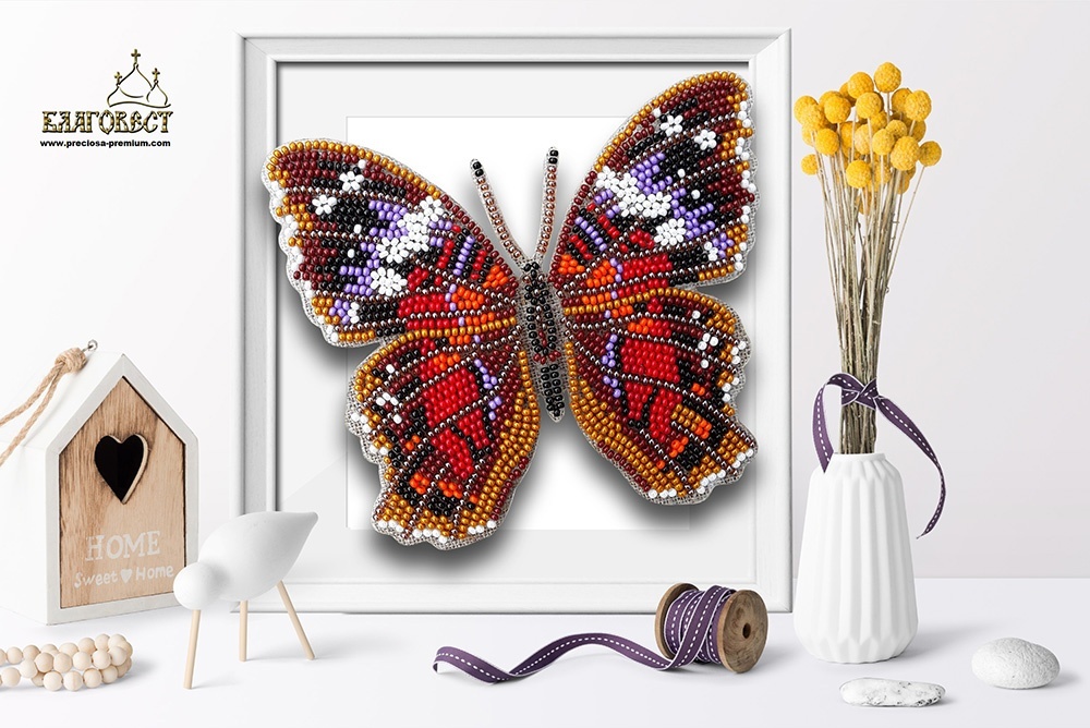 

Благовест 3D, Бабочка Anartia Amathea, 12,5*11 см