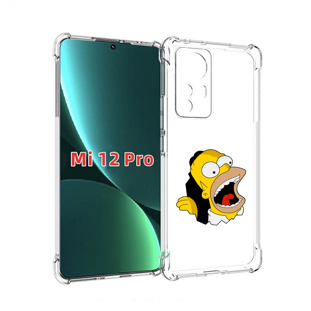 

Чехол MyPads гомер-голодный для Xiaomi 12S Pro, Прозрачный, Tocco