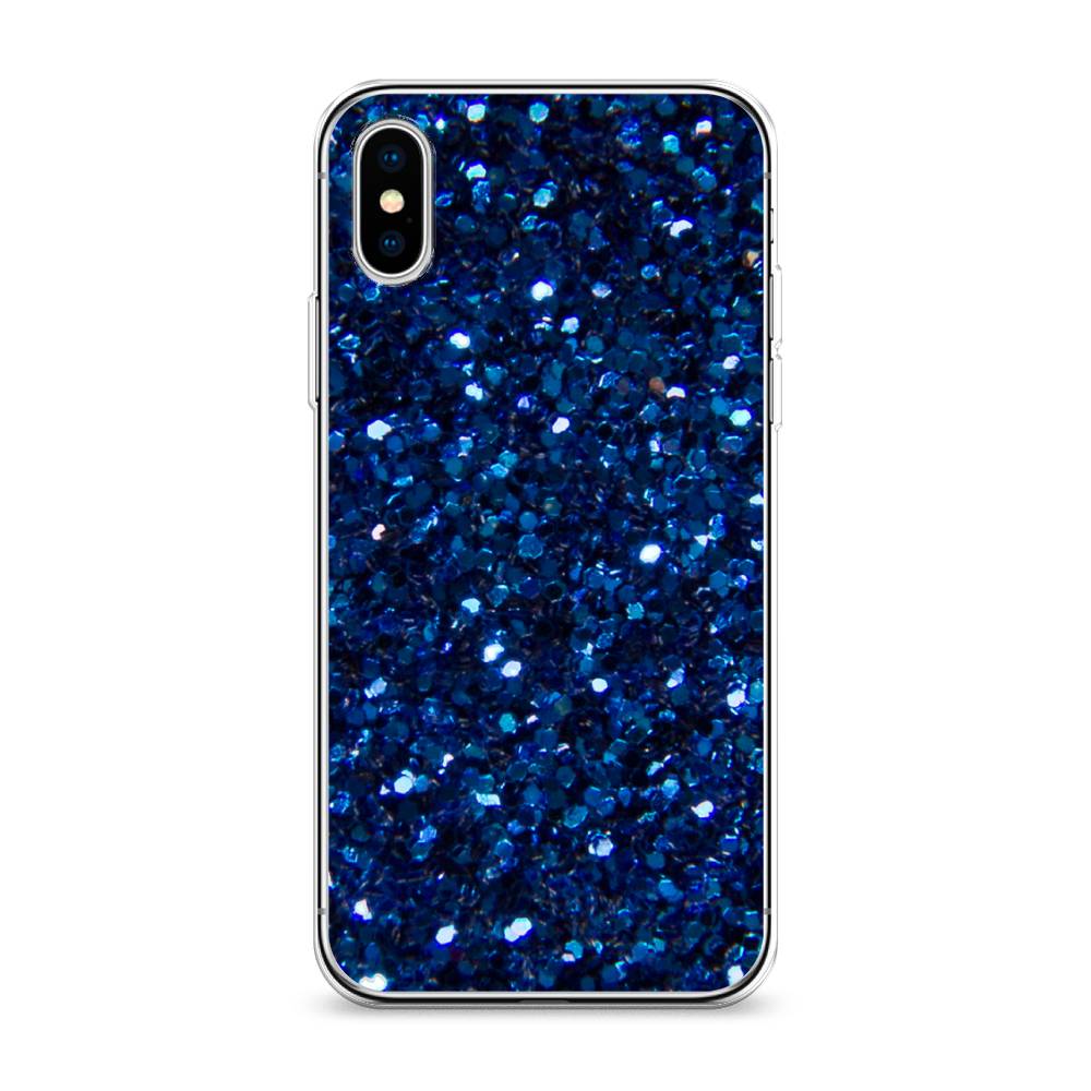

Чехол Awog "Синие блестки рисунок" для Apple iPhone XS Max (10S Max), 11950-3