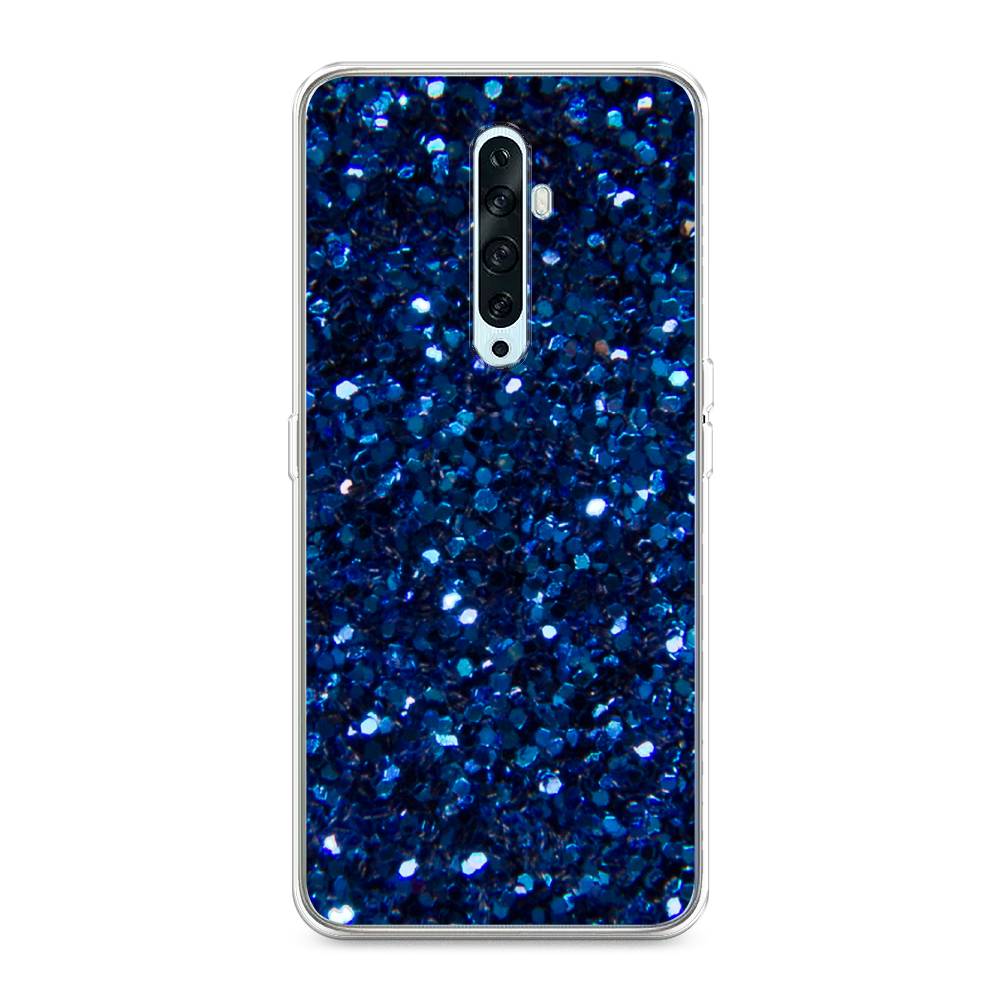 

Чехол Awog "Синие блестки рисунок" для Oppo Reno 2Z