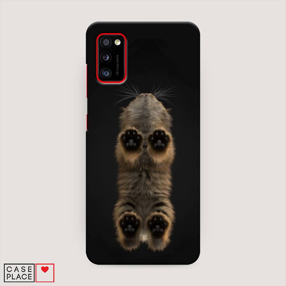 

Пластиковый чехол "Кошачьи лапки" на Samsung Galaxy A41