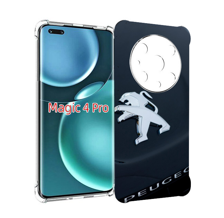 

Чехол MyPads peugeot 2 для Honor Magic4 Pro, Прозрачный, Tocco