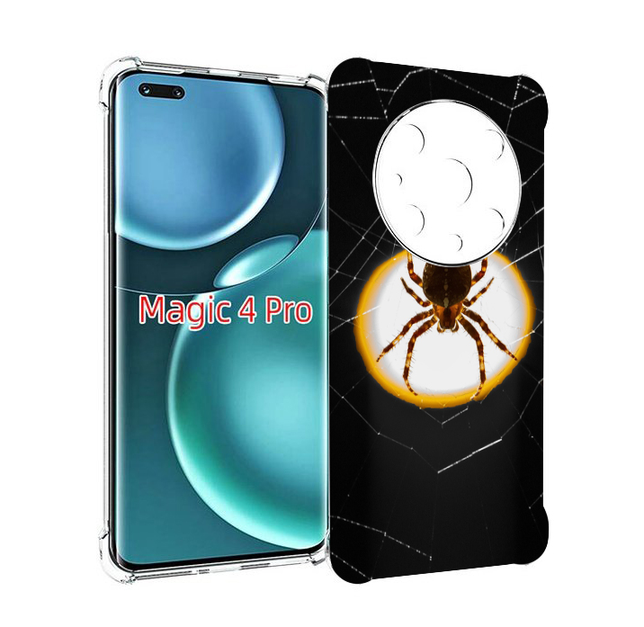 

Чехол MyPads паук-с-паутинкой для Honor Magic4 Pro, Прозрачный, Tocco