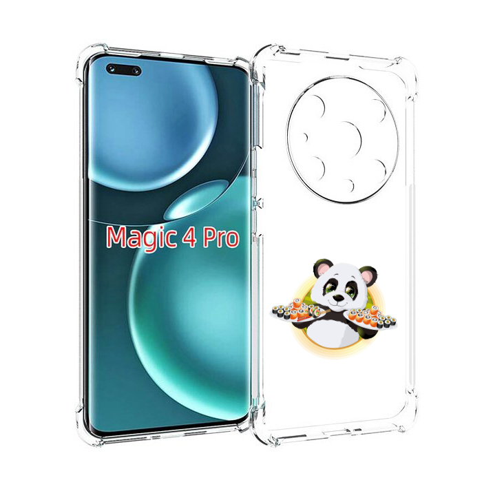 

Чехол MyPads панда-с-суши для Honor Magic4 Pro, Прозрачный, Tocco