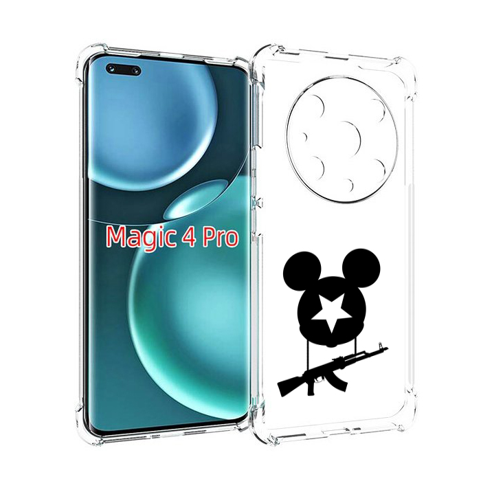 

Чехол MyPads АК Микки для Honor Magic4 Pro, Прозрачный, Tocco