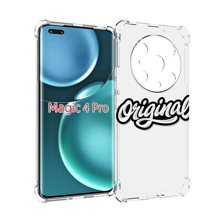 

Чехол MyPads оригинал-надпись для Honor Magic4 Pro, Прозрачный, Tocco