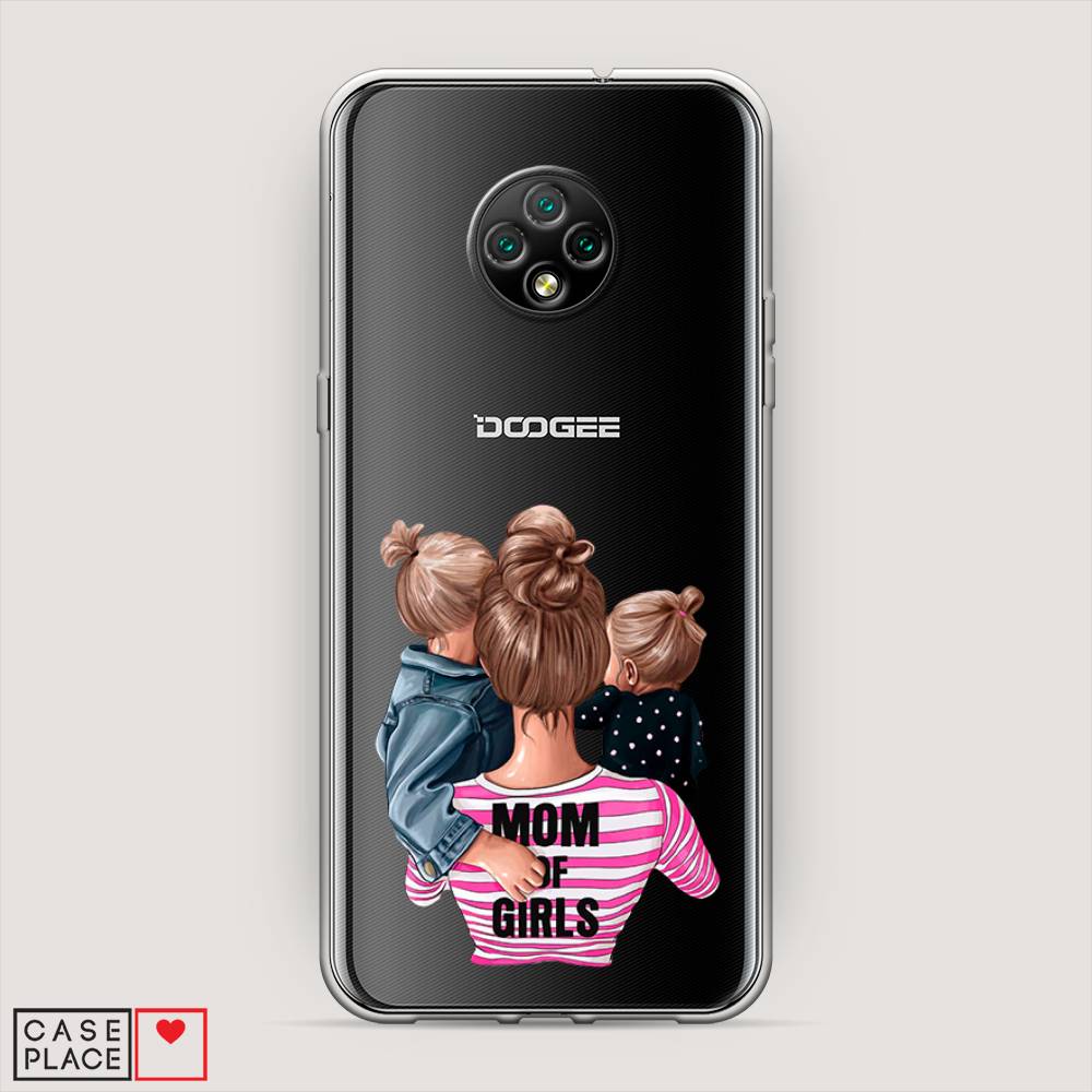 

Чехол Awog на Doogee X95 / Дуги X95 "Mom of Girls", Разноцветный, 220850-6