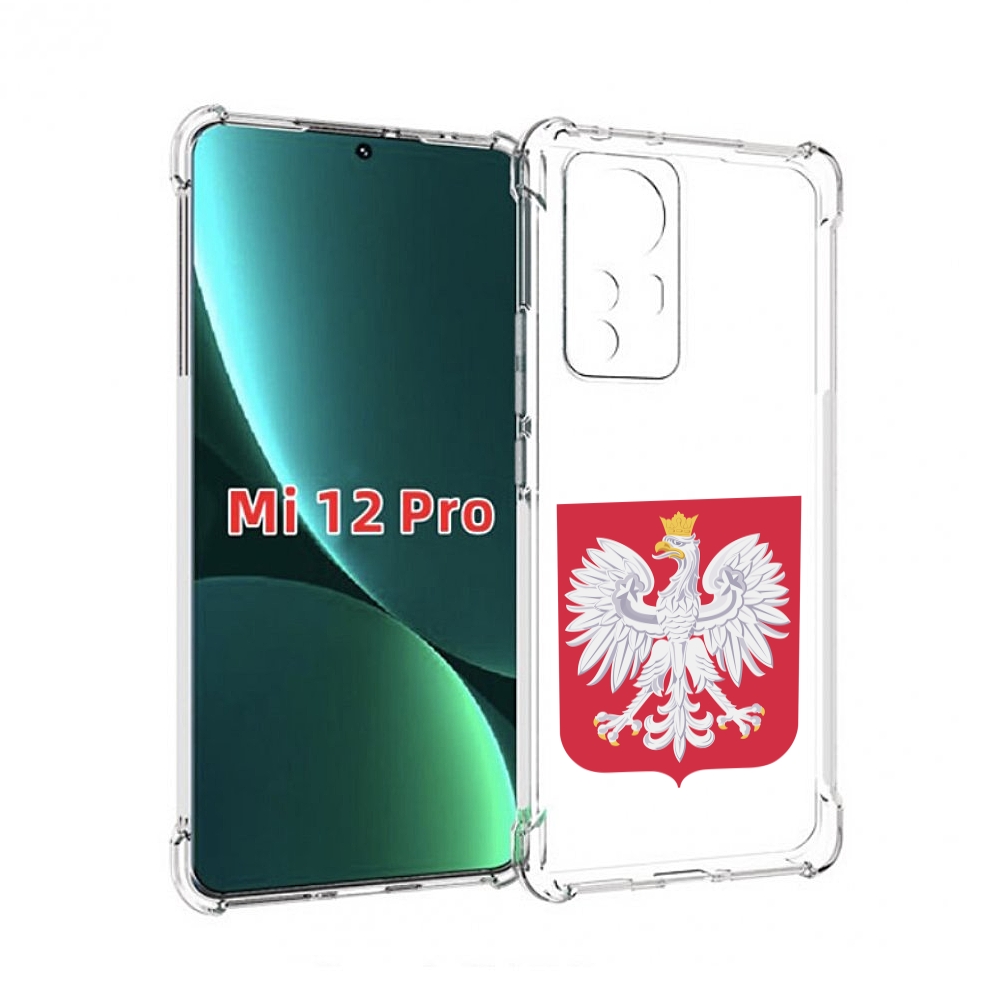 

Чехол MyPads герб-польши для Xiaomi 12S Pro, Прозрачный, Tocco