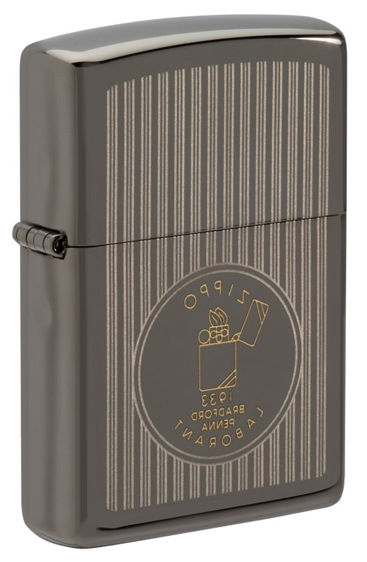 

Зажигалка Black Ice® Founder's Day ZIPPO 49629, Черный