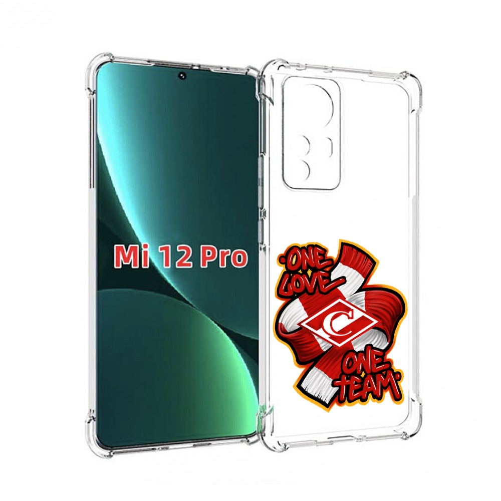 

Чехол MyPads ФК спарак 1 любовь для Xiaomi 12S Pro, Прозрачный, Tocco