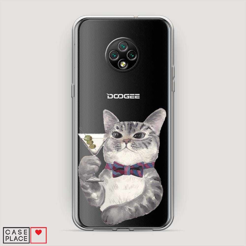 

Чехол Awog "Кот джентльмен" для Doogee X95