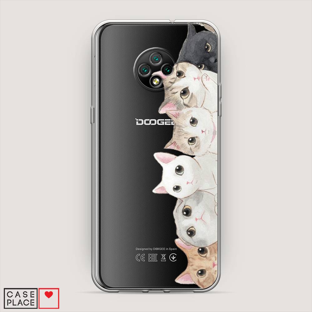 

Чехол Awog "Котики" для Doogee X95