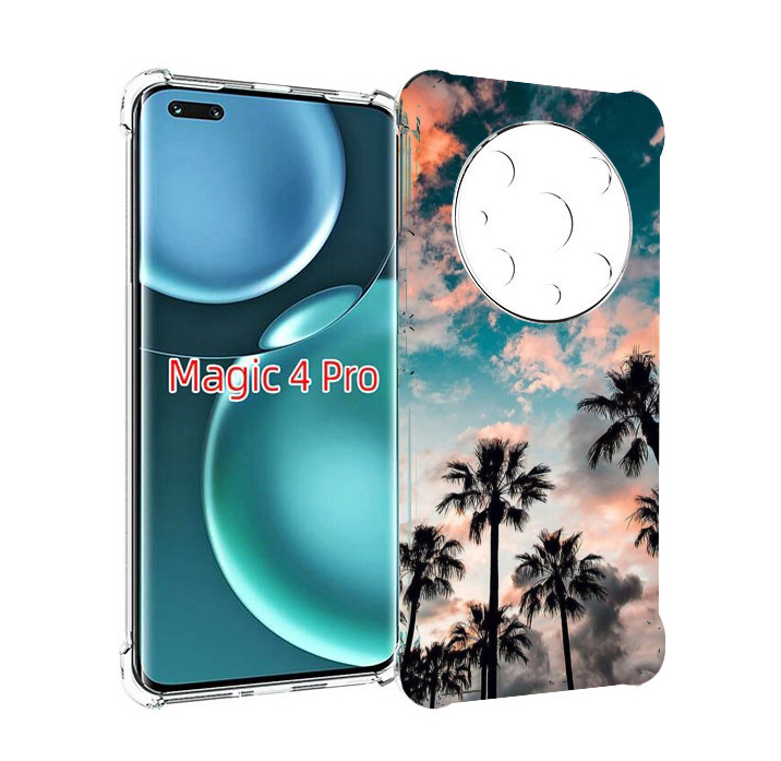 

Чехол MyPads небо-с-пальмами для Honor Magic4 Pro, Прозрачный, Tocco