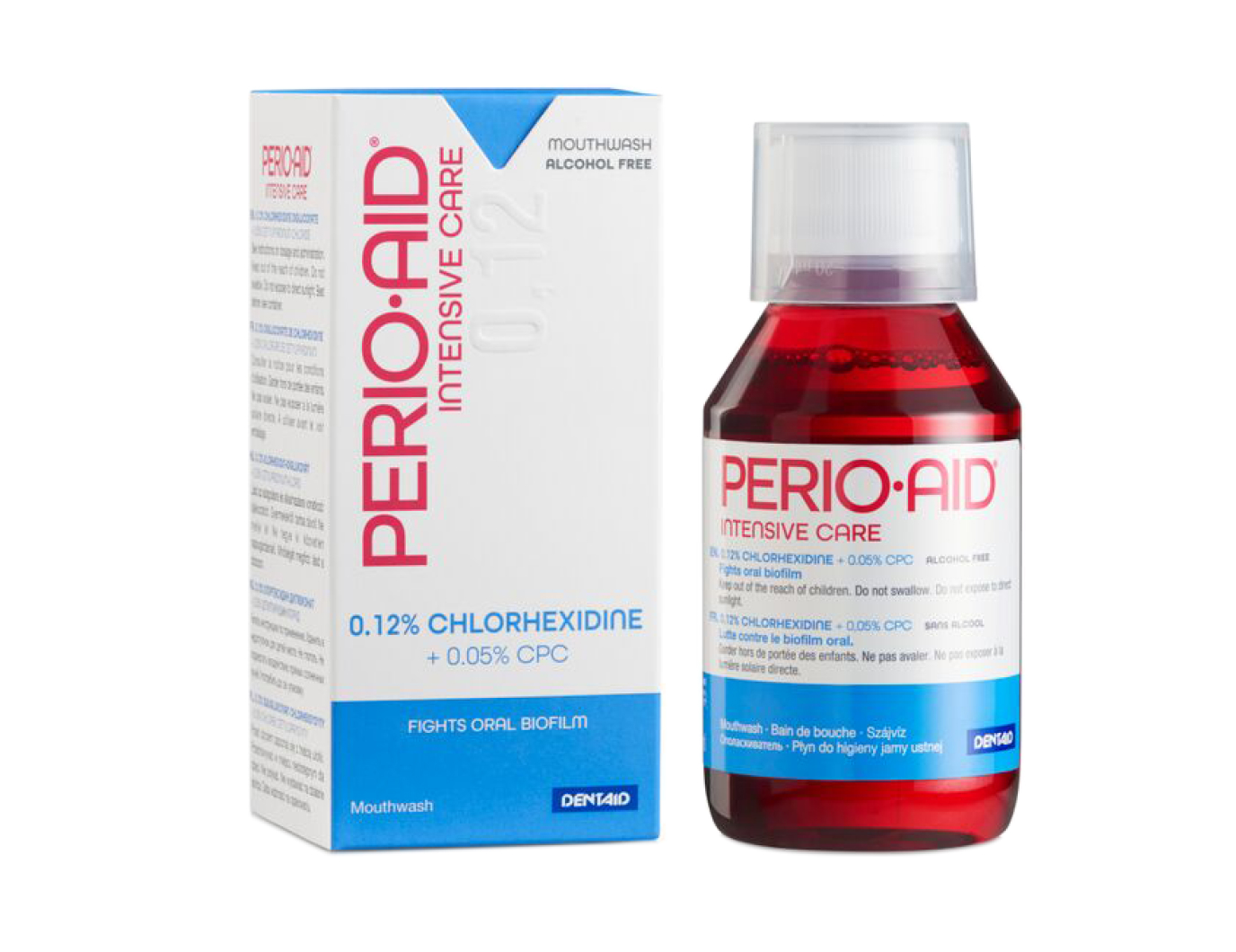 Ополаскиватель Perio Aid 0.12% 150 мл ополаскиватель для рта альбадент с мумие для профилактики заболеваний пародонта 400 мл