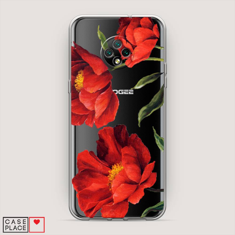 

Чехол Awog на Doogee X95 / Дуги X95 "Красные маки", Разноцветный, 220850-8