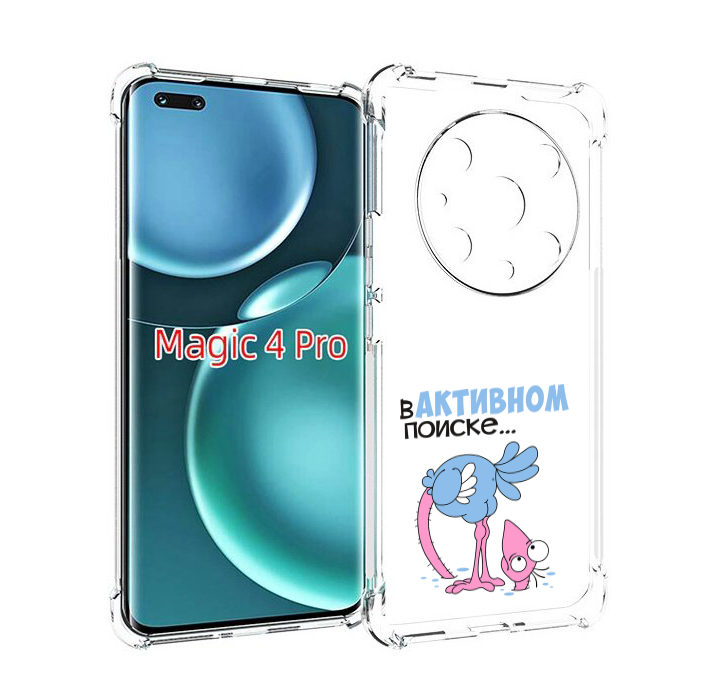 

Чехол MyPads в активном поиске для Honor Magic4 Pro, Прозрачный, Tocco