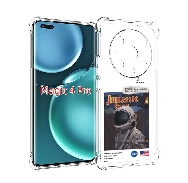 Чехол MyPads наса-в-юрском-парке для Honor Magic4 Pro