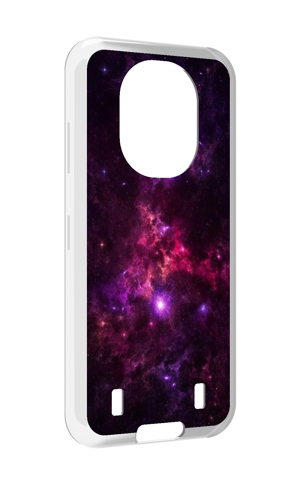 

Чехол MyPads фиолетовый-космос-с-облаками для Oukitel WP16, Прозрачный, Tocco