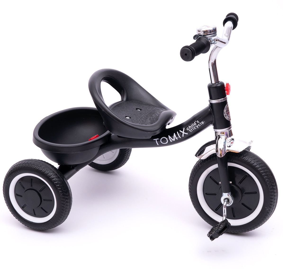 Детский трёхколёсный велосипед TOMIX BABY GO, черный