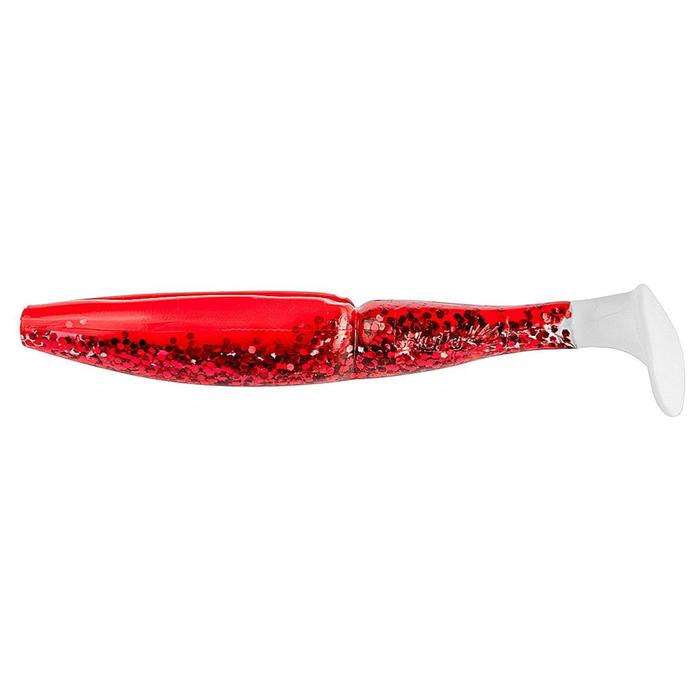 

Виброхвост Helios Guru 7.6 см, Red Sparkles WT HS-29-034, набор 9 шт, Красный