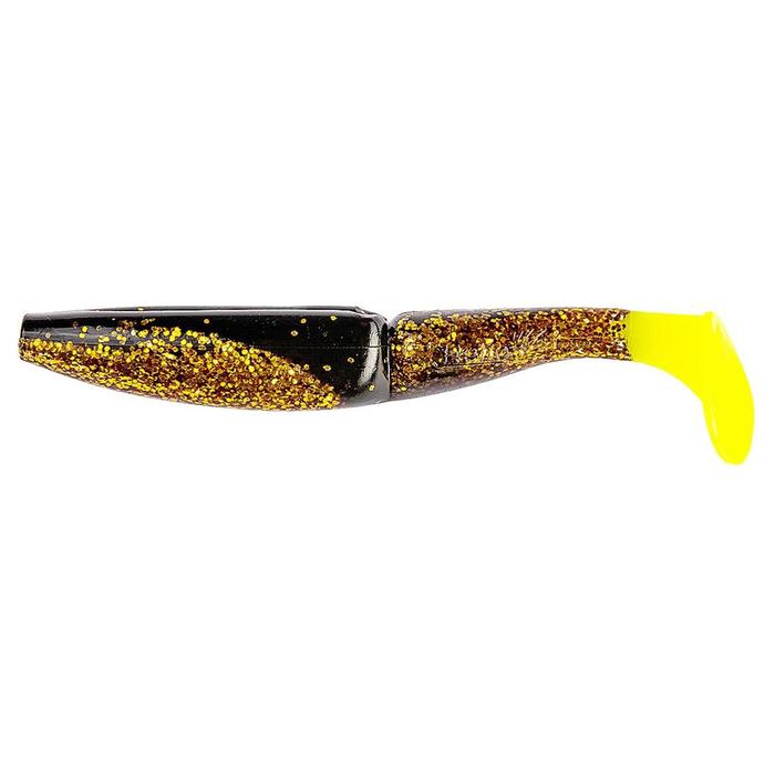 

Виброхвост Helios Guru 7.6 см, Black Sparkles LT HS-29-033, набор 9 шт, Черный