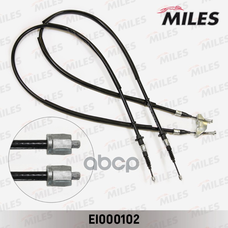фото Трос стояночного тормоза opel astra 05- ei000102 miles арт. ei000102
