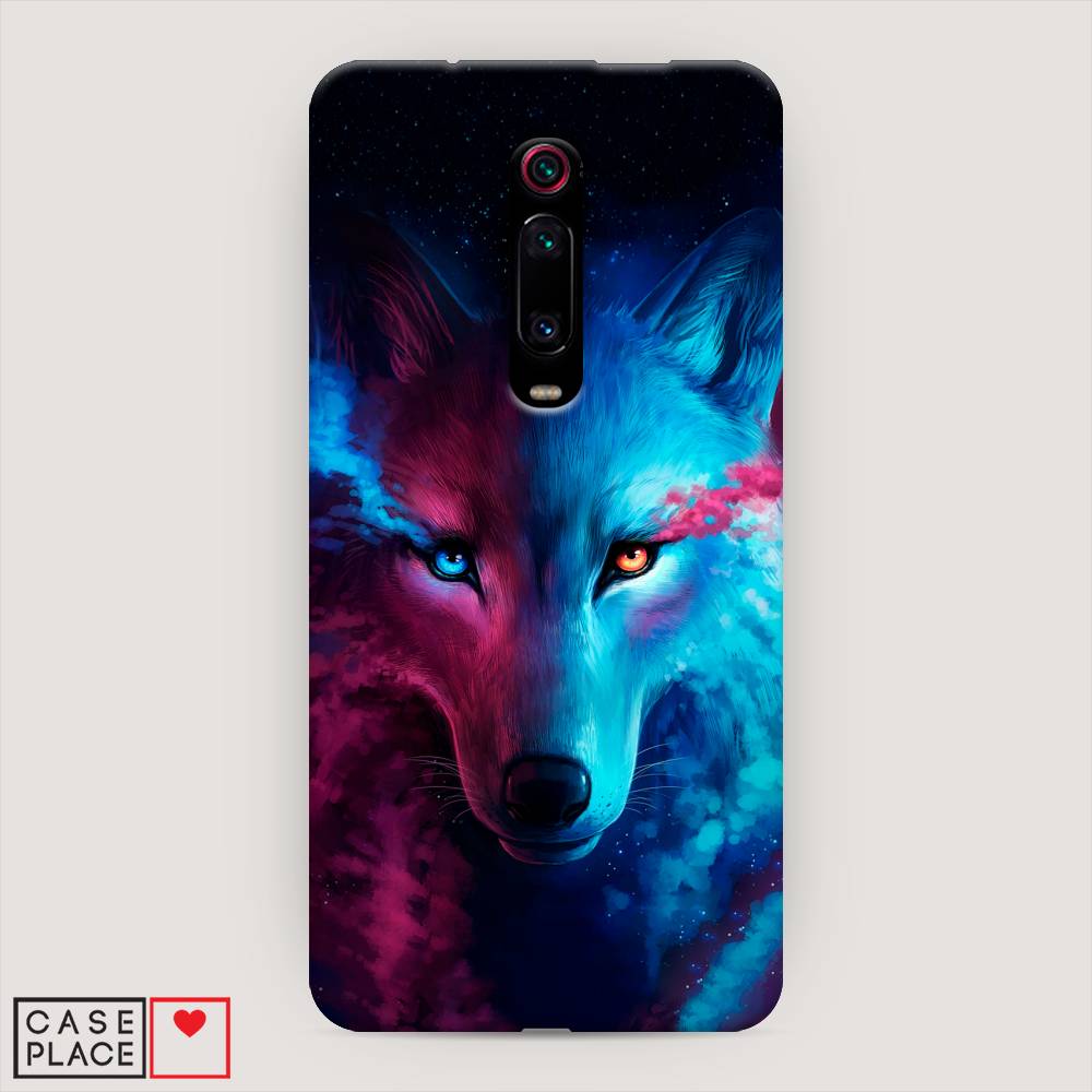 

Пластиковый чехол "Волшебный волк" на Xiaomi Redmi K20 Pro, 35620-1