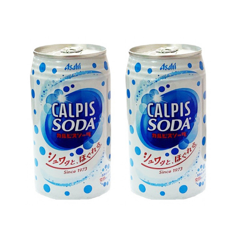 фото Напиток газированный calpis soda (2 шт. по 350 мл) asahi