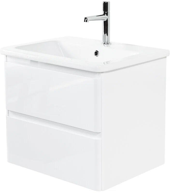 фото Тумба под раковину belbagno albano cer-600-2c-so-bl bianco lucido