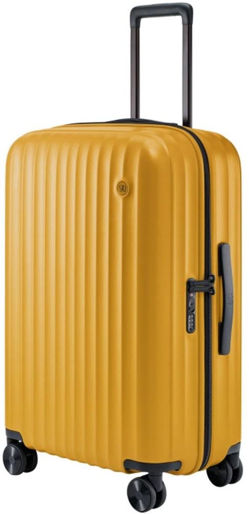 фото Чемодан унисекс ninetygo elbe luggage 28" желтый, 72x50x30 см