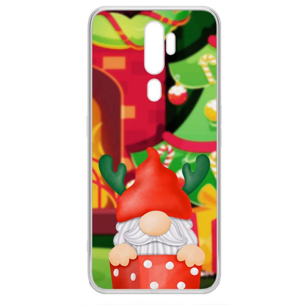 

Чехол-накладка Krutoff Clear Case Гном для Oppo A9 (2020)