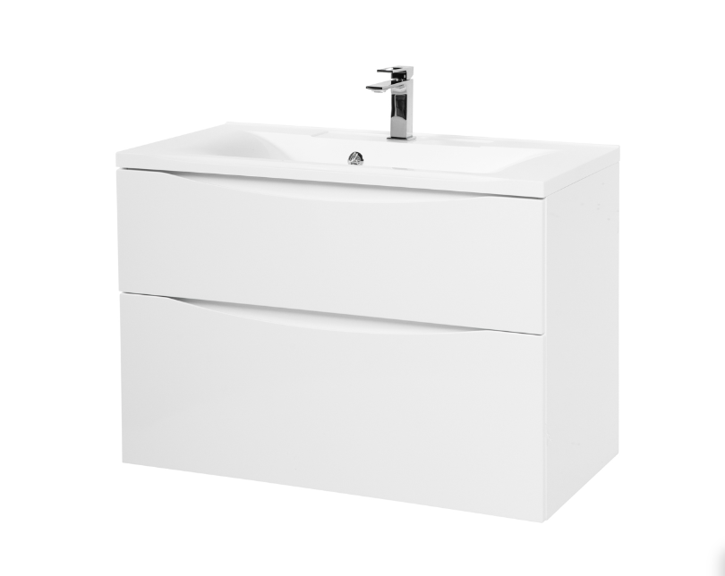 фото Тумба под раковину belbagno marino h60-900-2c-so-bl-p bianco lucido