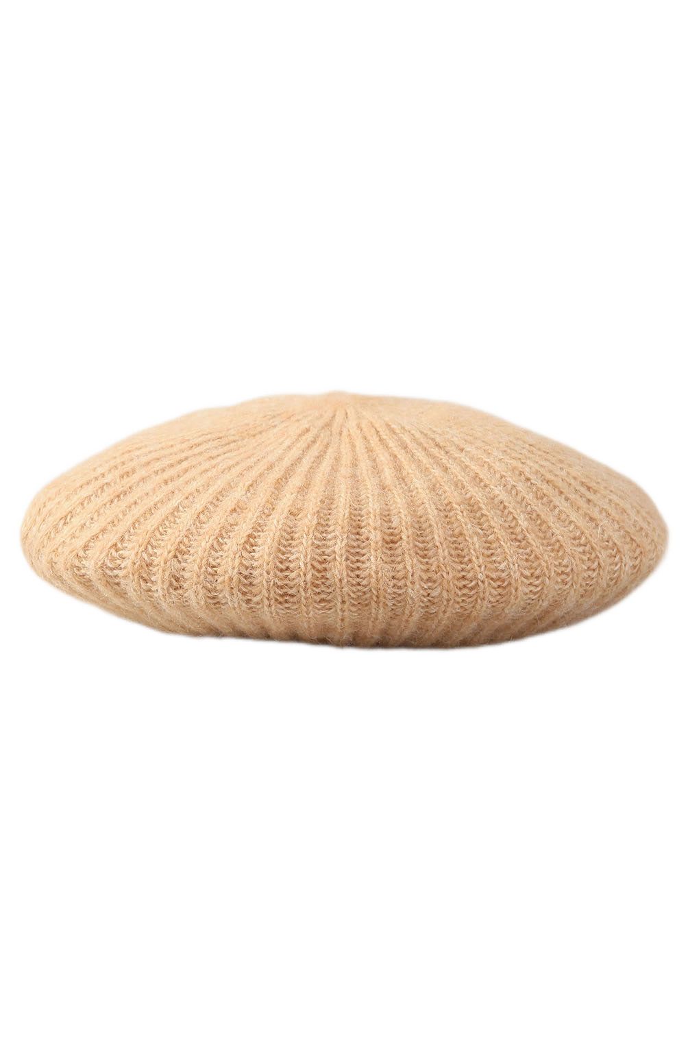 

Берет женский A + MORE 1909BABYBERET бежевый, 1909BABYBERET