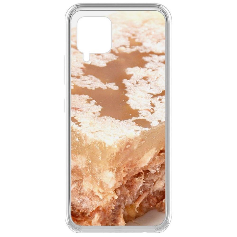 

Чехол-накладка Krutoff Clear Case Холодец для Samsung Galaxy A42 5G (A426)
