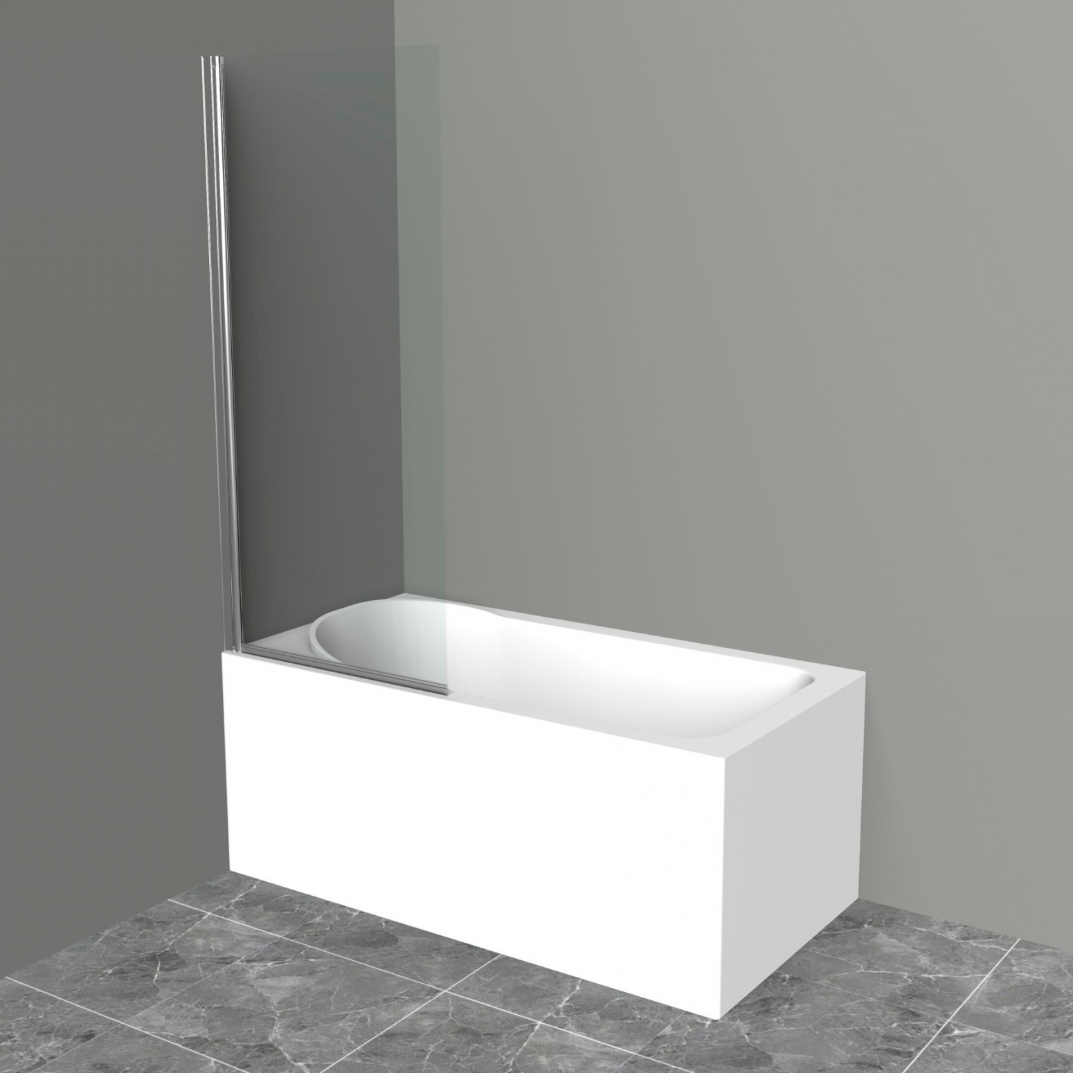 

Шторка на ванну BelBagno Uno V-1-70/150-C-Cr стекло прозрачное UNO-V-1-70/150-C-Cr