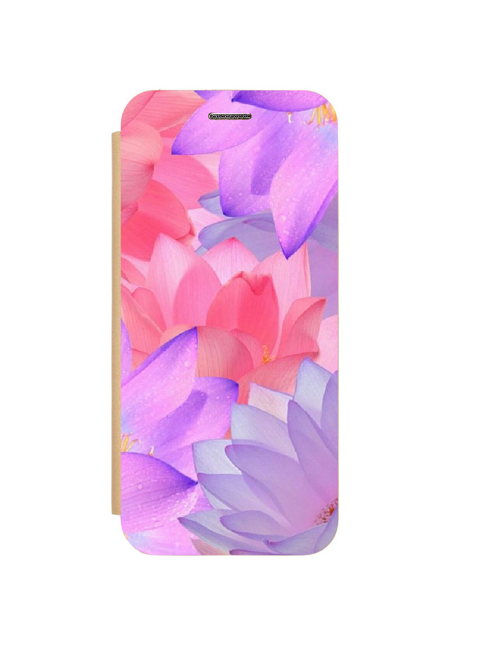 

Чехол для iPhone 6 роз.-золото 1702 ЦВЕТКИ ЛОТОСА, MOB-APL-6
