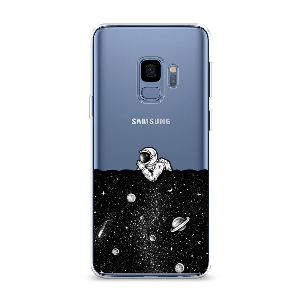 

Чехол Awog на Samsung Galaxy S9 "Космический сон", Серый, 25750-4