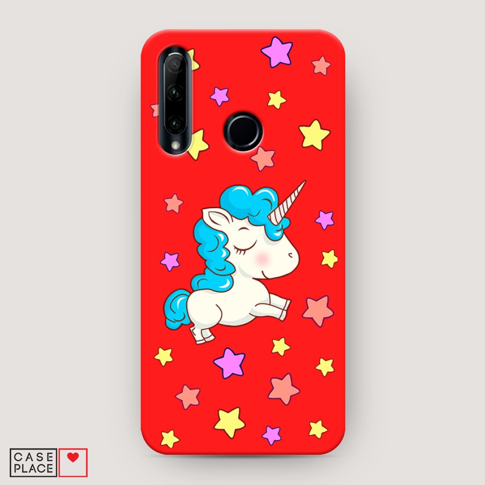 

Чехол Awog на Honor 20 Lite 2019 "Звездный единорог", Разноцветный, 68953-1