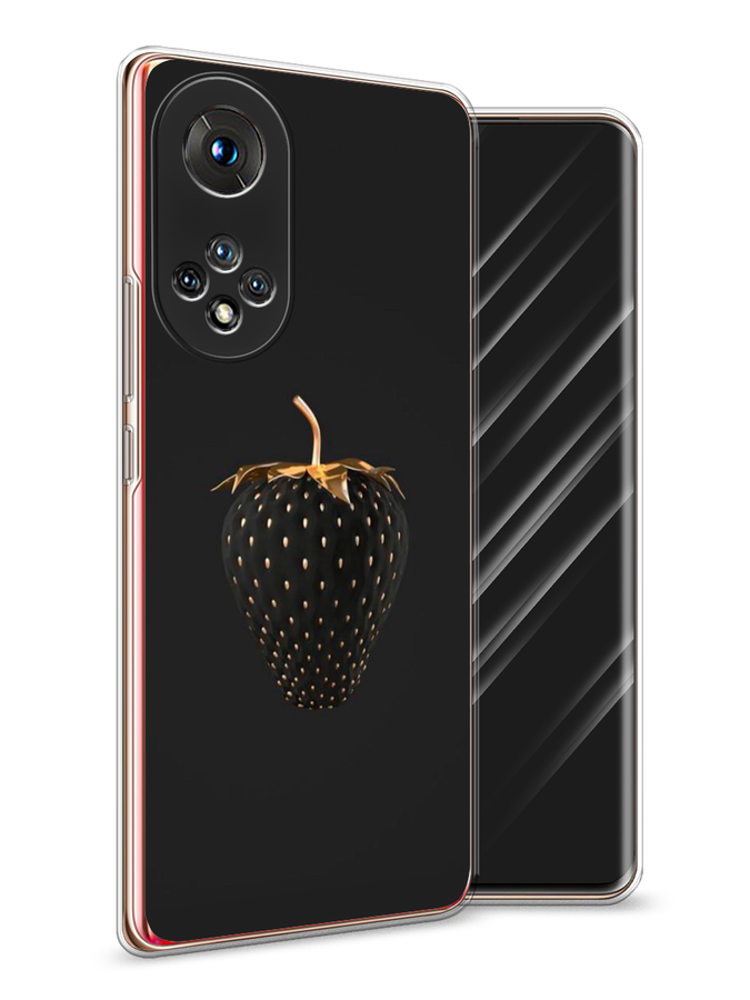 

Чехол Awog на Honor 50 "Черно-золотая клубника", Черный;золотистый, 6105450-10