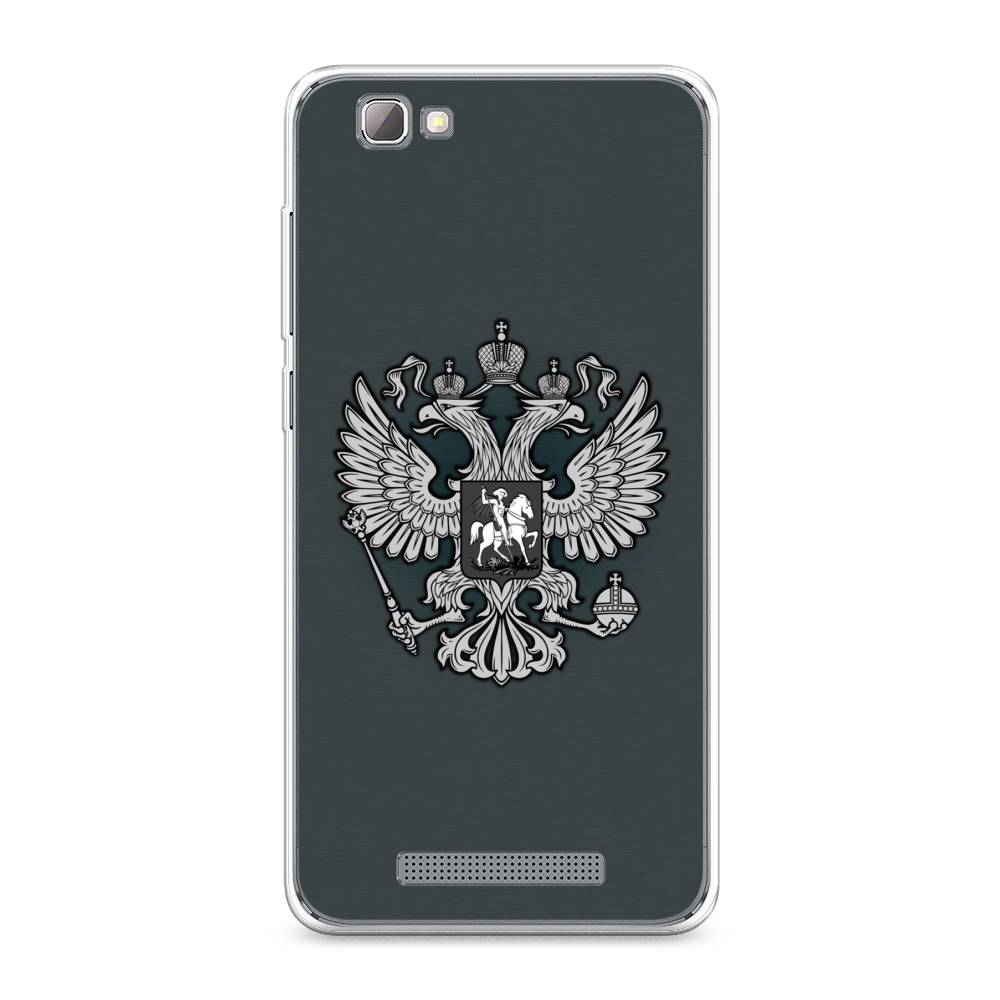 

Чехол Awog на ZTE Blade A610 / ЗТЕ Блэйд A610 "Герб России серый", Разноцветный, 130950-5