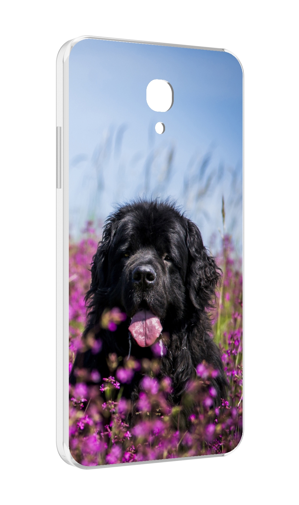 

Чехол MyPads ньюфаундлед для Lenovo Vibe P2 5.5 (P2a42), Прозрачный, Tocco