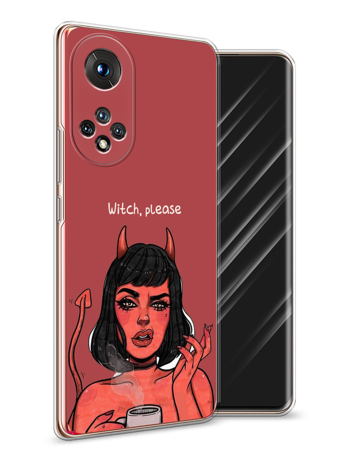 

Чехол Awog на Honor 50 "Evil Girl", Красный;черный, 6105450-6