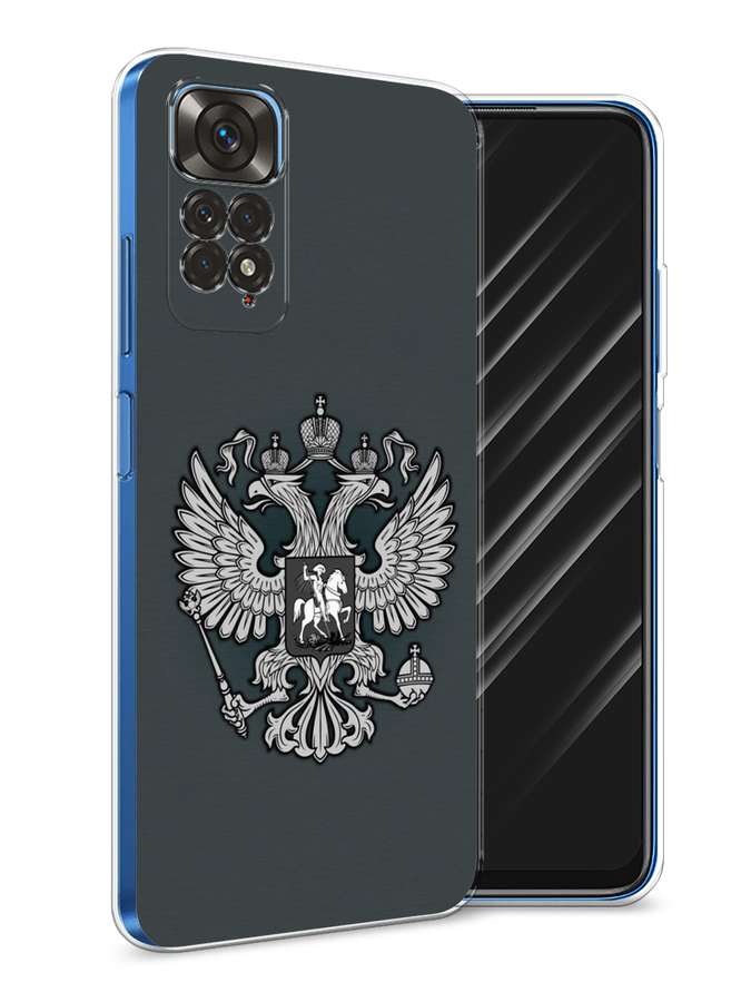 

Чехол Awog на Xiaomi Redmi Note 11 4G Global/Redmi Note 11S "Герб России серый", Разноцветный, 313850-5