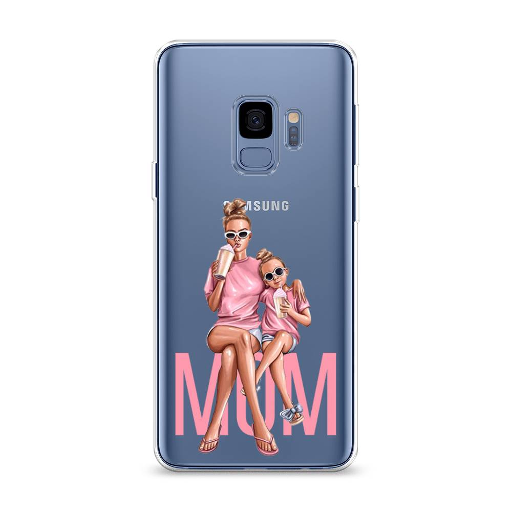 

Чехол Awog на Samsung Galaxy S9 "Lovely mom", Синий;бежевый;розовый, 25750-7