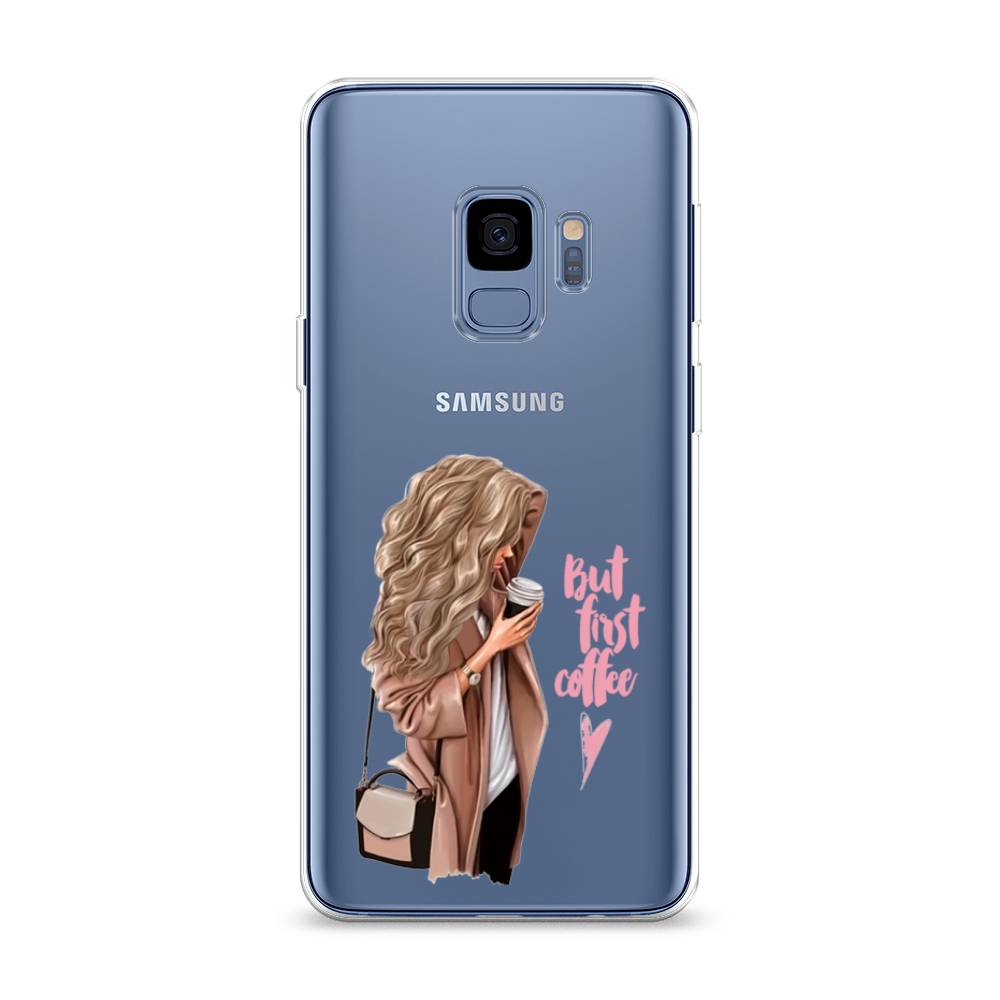 

Чехол Awog "Девушка с кофе" для Samsung Galaxy S9