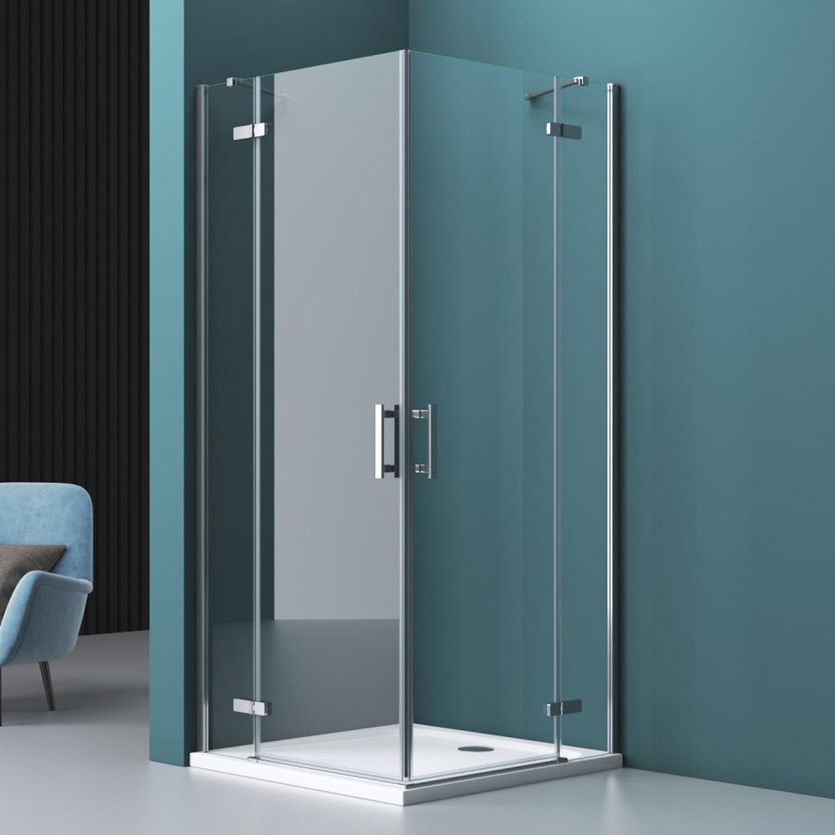 

Душевой уголок BelBagno Kraft A-22-100-C-Cr KRAFT-A-22-100-C-Cr