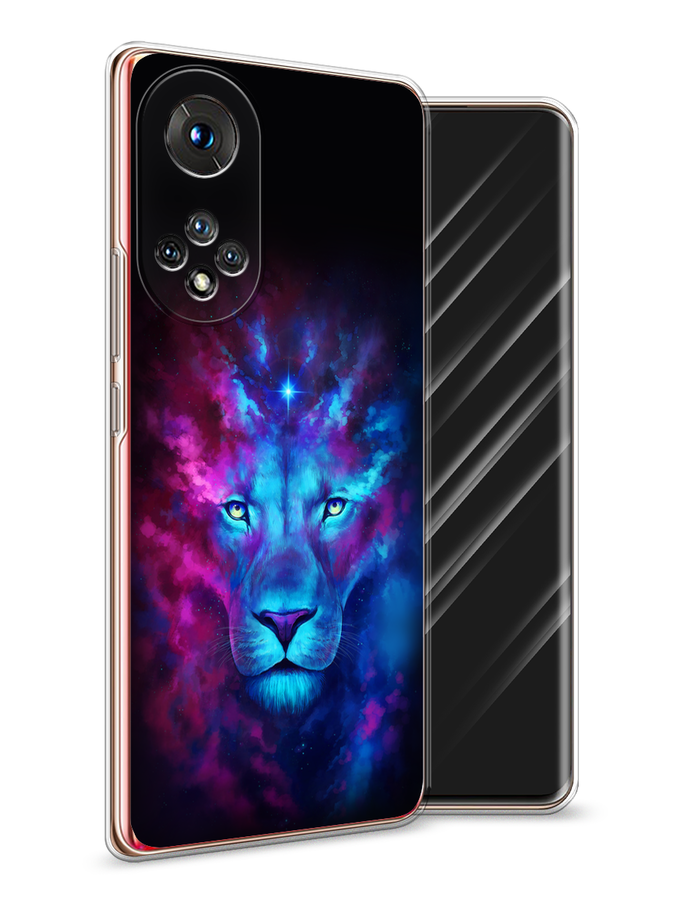 

Чехол Awog на Honor 50 "Космический лев", Голубой, 6105450-1